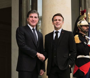 نێچيرڤان بارزانى، سه‌رۆكى هه‌رێمى كوردستان، به‌ سه‌ردانێكى فه‌رمى له‌سه‌ر بانگهێشتى ئيمانوێل ماكرۆن سه‌رۆكى فه‌ره‌نسا، ده‌گاته‌ پاريس.