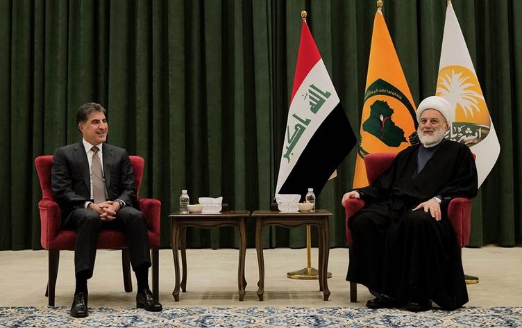 نيجيرفان بارزاني مهنئاً همام حمودي: قيادته للمجلس الأعلى ستسهم في تعزيز الحوار