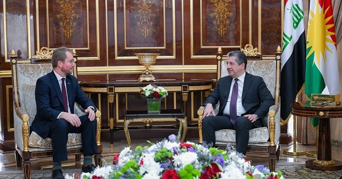 KRG Prime Minister Barzani Meets UK Parliamentary Delegation, Stresses Need for Kurdish Rights