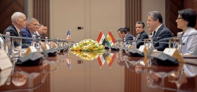 Mesrûr Barzanî û şandeke Amerîkayê danûstandinan li ser giringiya hinardekirina petrolê dikin