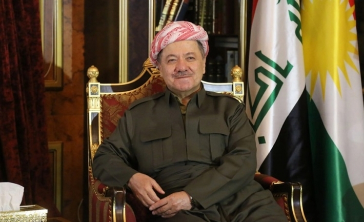 Serok Barzanî pîrozbahî li Nûrî Malikî û Humam Hemûdî kir