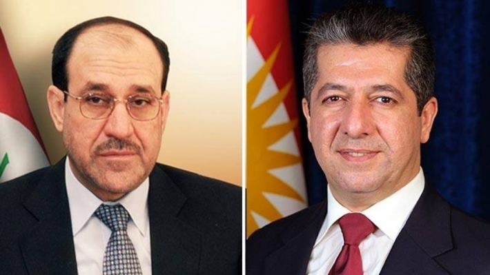 Mesrûr Barzanî peyameke pîrozbahiyê pêşkêşî Nûrî Malikî kir