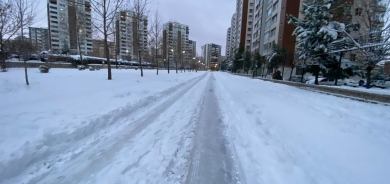 Bedlîs.. ji ber berfê û qeşayê rojekê dibistan hatin rawestandin