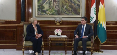 نيجيرفان بارزاني والسفيرة الالمانية يؤكدان على حماية أمن واستقرار المنطقة