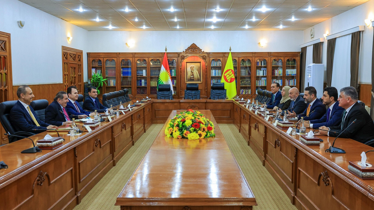 تقدم إيجابي في مفاوضات الديمقراطي الكوردستاني والاتحاد الوطني لتشكيل الحكومة الجديدة