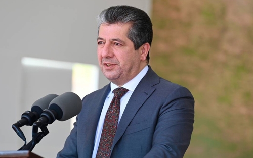 بە بۆنەی بوون بە پاڵەوانی جامی کەنداو، مەسرور بارزانی، سەرۆک وەزیرانی هەرێمی کوردستان، پیرۆزبایی لە یانەی وەرزشیی دهۆک کرد.