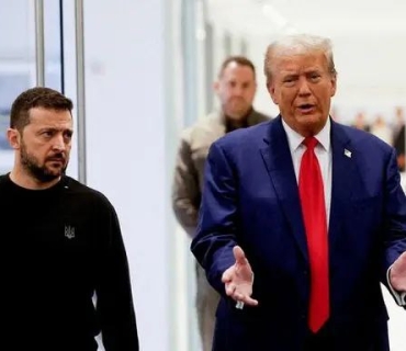 ترەمپ: زێلێنسکی بەرپرسیارە لە مردنی ملیۆنان کەس