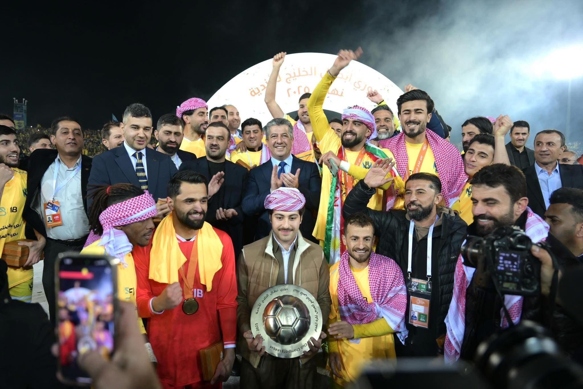 دهۆك بووە پاڵەوانی جامی كەنداوی عەرەبی