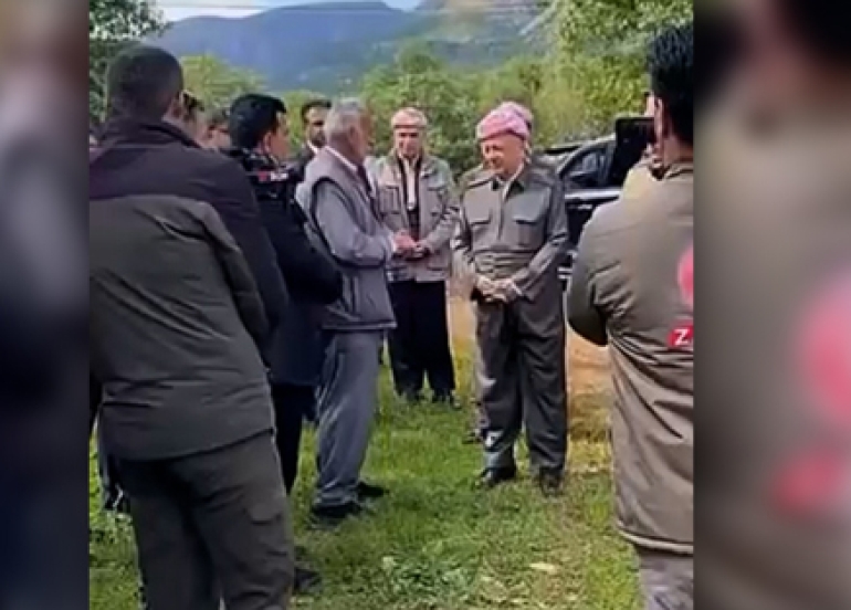 سەرۆک بارزانی سەردانی باوکی ئاڤێستای کرد