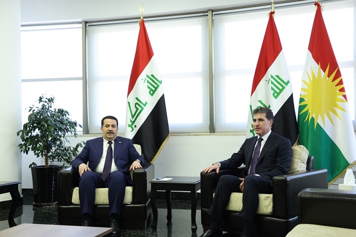 President Nechirvan Barzani Holds Key Meetings with Iraqi PM and US Official in Sulaimani