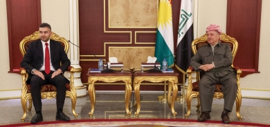 لە سەلاحەددین سەرۆك مەسعود بارزانی پێشوازی لە بەڕێوەبەر و یاریزانان و ستافی یانەی وەرزشیی دهۆك كرد.