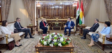 مسرور بارزاني والسفيرة الألمانية يؤكدان ضرورة تذليل العقبات أمام استئناف تصدير نفط كوردستان