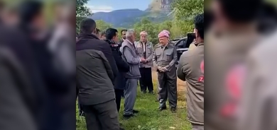 Serok Mesûd Barzanî serdana bavê Avestayê kir