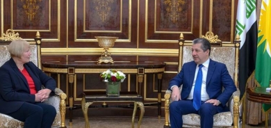 Mesrûr Barzanî û Hohmann: Divê hikûmet beriya hilbijartinên Îraqê ava bibe