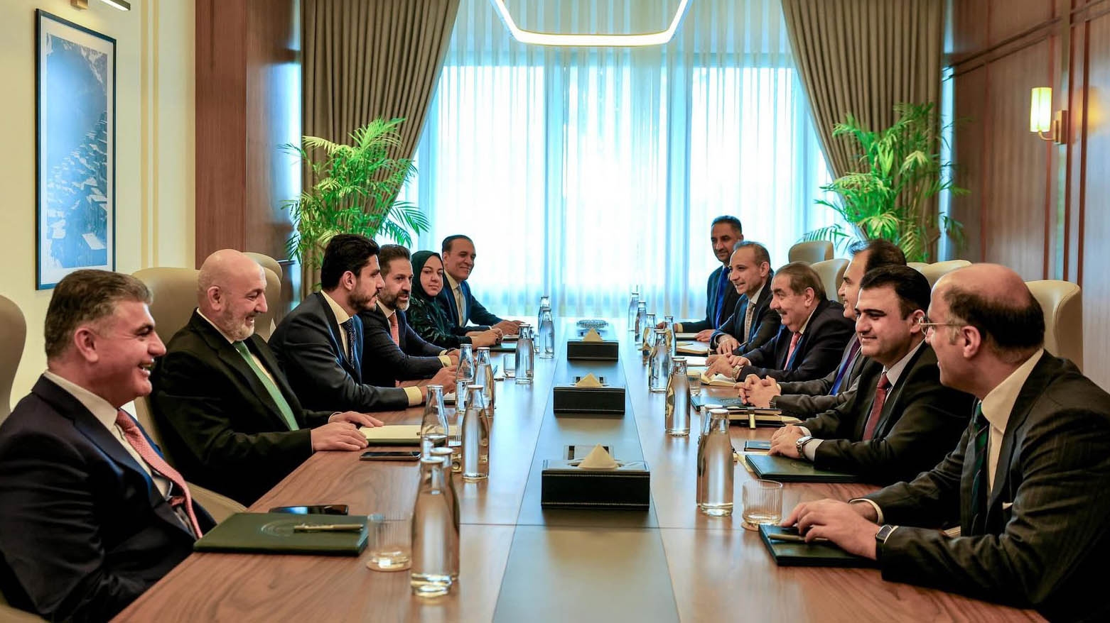 انتهاء اجتماع الديمقراطي الكوردستاني والاتحاد الوطني في السليمانية وسط مؤشرات إيجابية