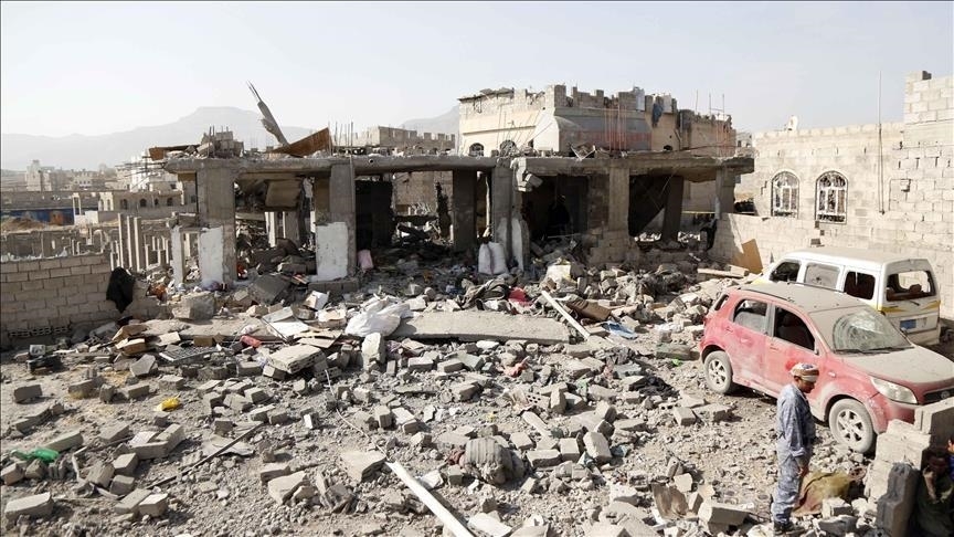 حوسییەکان لە یەمەن: هێرشە ئاسمانییەکانی ئەمریکا بۆ سەر بەندەری ڕاس عیسا ٣٨ کوژراوی لێکەوتەوە