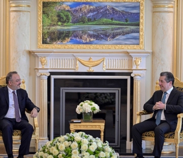 سه‌رۆكى حکوومەتی هه‌رێمى كوردستان، پێشوازى له‌ نوح یەڵماز‌ جێگری وەزیری دەرەوەی تورکیا كر