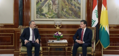 نێچیرڤان بارزانی، سەرۆکی هەرێمی کوردستان، پێشوازیی لە بەڕێز دکتۆر نووح یڵماز، جێگری وەزیری دەرەوەی تورکیا و شاندێکی یاوەری کرد.