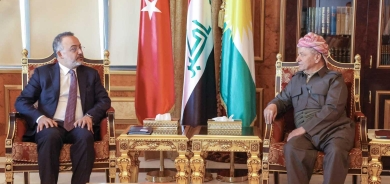 Serok Barzanî pêşwaziya Cîgirê Wezîrê Derve yê Tirkiyeyê dike