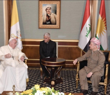 سه‌رۆك بارزانی: پاپا فرەنسیس پیاوێکی مەزن بوو کە ڕۆڵێکی بەرزی لە بڵاوکردنەوەی پەیامی مرۆڤدۆستی و ئاشتیدا هەبوو.