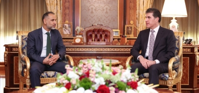 سەرۆکی هەرێمی کوردستان پێشوازیی لە باڵیۆزی نوێی بەریتانیا لە عێراق کرد و چەند پرسێکیان تاوتوێ کرد.