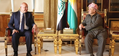 الرئيس بارزاني يستقبل الرئيس السابق لجمهورية العراق