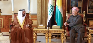 Serok Barzanî û Serokê Parlamentoya Erebî guhertinên dawî yên li Sûriyê û Rojhilata Navîn gotûbêj kirin