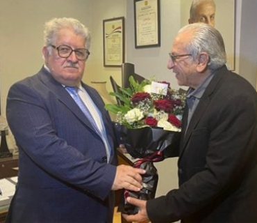 نووسینگەی قاهیرەی پارتی دیموکراتی کوردستان ڕێزی لە نەوەی بەدرخانییەکان گرت