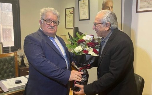 نووسینگەی قاهیرەی پارتی دیموکراتی کوردستان ڕێزی لە نەوەی بەدرخانییەکان گرت