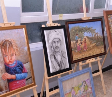 بەڕێوەبەری گشتی پەروەردەی هەولێر, بەشداری لە پێشانگای شیوەکاری و کاری دەستی پەیمانگای نابیستان دەکات