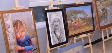 بەڕێوەبەری گشتی پەروەردەی هەولێر, بەشداری لە پێشانگای شیوەکاری و کاری دەستی پەیمانگای نابیستان دەکات