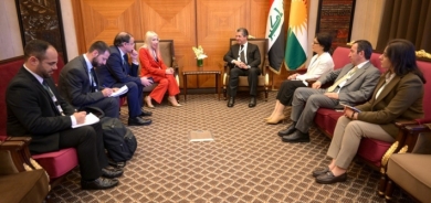 رئيس حكومة إقليم كوردستان يستقبل وفداً قبرصياً