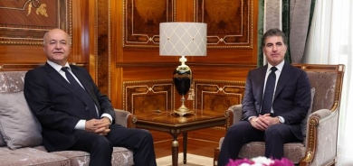 نيجيرفان بارزاني وبرهم صالح يبحثان أوضاع العراق وآخر تطورات المنطقة