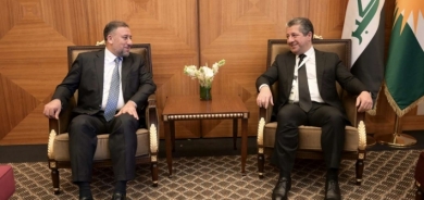 رئيس حكومة إقليم كوردستان يستقبل رئيس تحالف السيادة