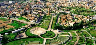 أربيل تنشئ أربع حدائق على مساحة 200 دونم تضم 35 ألف شجرة