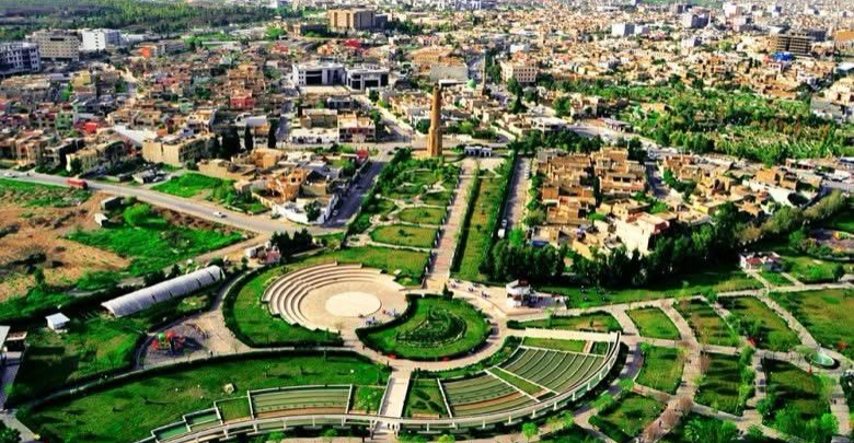 أربيل تنشئ أربع حدائق على مساحة 200 دونم تضم 35 ألف شجرة