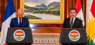 سەرۆکی هەرێمی کوردستان:  لەگەڵ وەزیری دەرەوەی فەرەنسا 