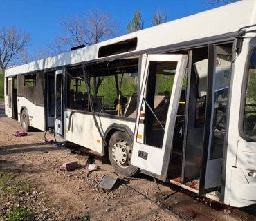 هێرشی فڕۆکەی بێ فڕۆکەوانی ڕووسیا بۆ سەر پاسی کرێکاران لە ئۆکرانیا