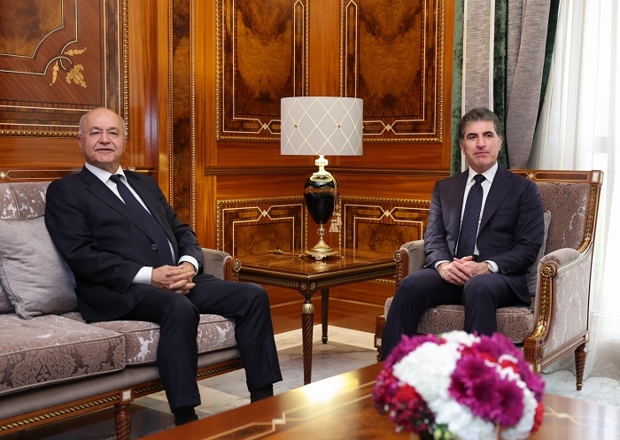 Kurdistan Region President meets with former President of Iraq
