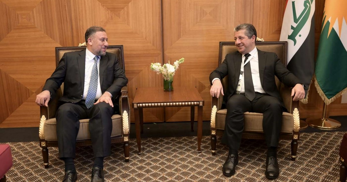 Mesrûr Barzanî û Xemîs Xencer pirsa hilbijartinên Parlamentoya Iraqê gotûbêj dikin