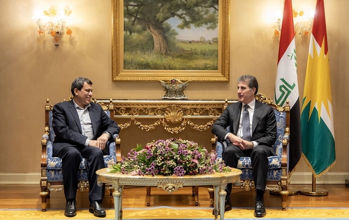 Kurdistan Region President Meets SDF Chief to Discuss Syrian Kurdish Unity and Relations with Damascus