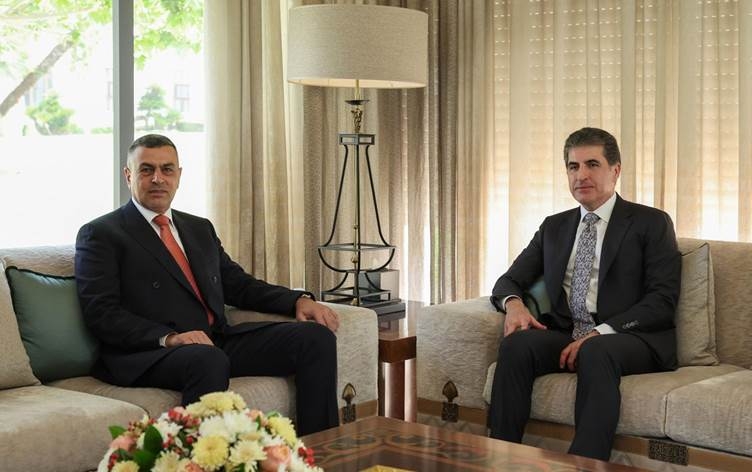 نيجيرفان بارزاني وأسعد العيداني يبحثان تعزيز التعاون بين إقليم كوردستان والبصرة