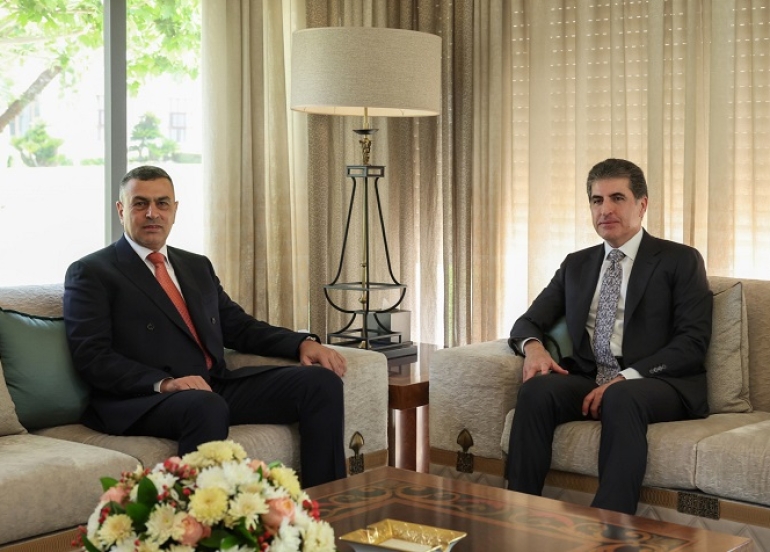 President Nechirvan Barzani Welcomes Italian Ambassador, Discusses Strengthening Ties with Italy and Basra