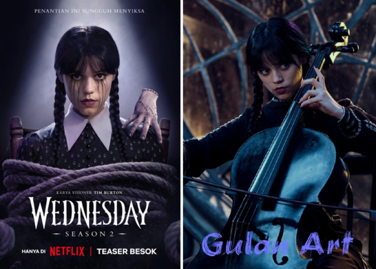 بەشی دووەمی زنجیرە درامای(Wednesday)نمایش دەكرێت