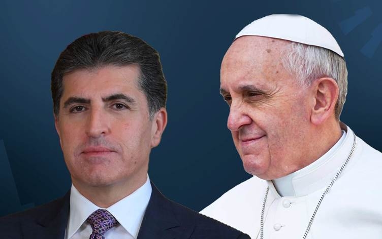 Nêçîrvan Barzanî dê tevlî merasîma veşartina Papa bibe