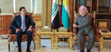 الرئيس بارزاني يستقبل محافظ نينوى