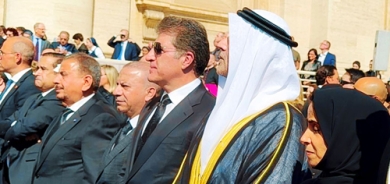 سەرۆکی هەرێمی کوردستان بە نوێنەرایەتیی هەرێمی کوردستان و عێراق لە رێوڕەسمی بەخاکسپاردنی پاپا فرانسیسدا بەشداری کرد