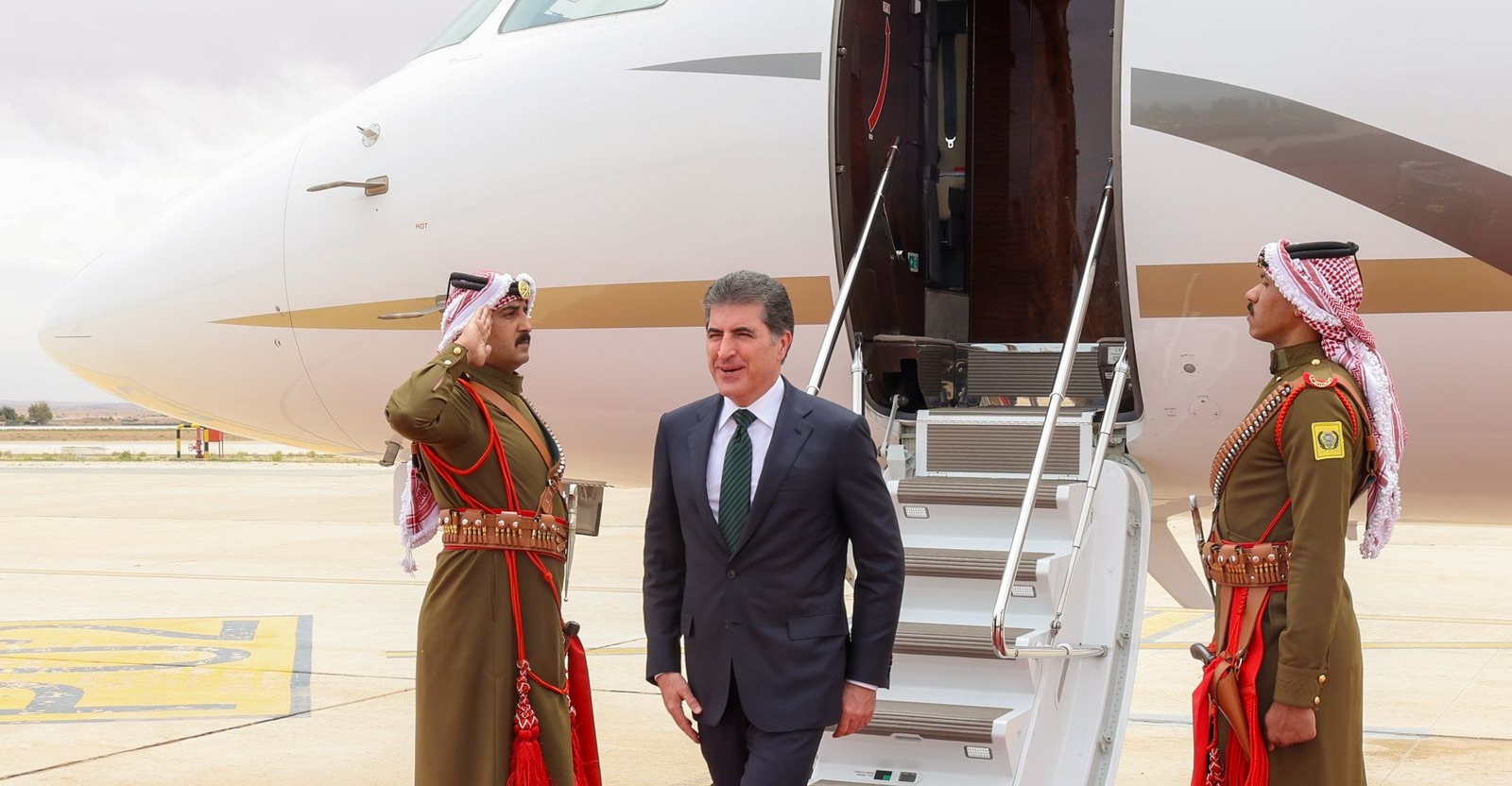 الأردن: نيجيرفان بارزاني زعامة إقليمية مهمة وتوترات المنطقة تصدرت اللقاء مع الملك عبد الله