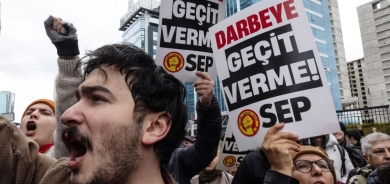 گردبوونەوەی ناڕەزایی خوێندکارانی زانکۆکانی ئەستەنبوڵ