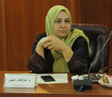 پ.د.نەزاكەت حسێن ئەندامی بازنەی گفتوگۆ:     پارێزگاری لە ژینگە هەماهەنگی كۆی سیستم و دامودەزگا كارگێڕی و تەشریعییەكانی دەوێت